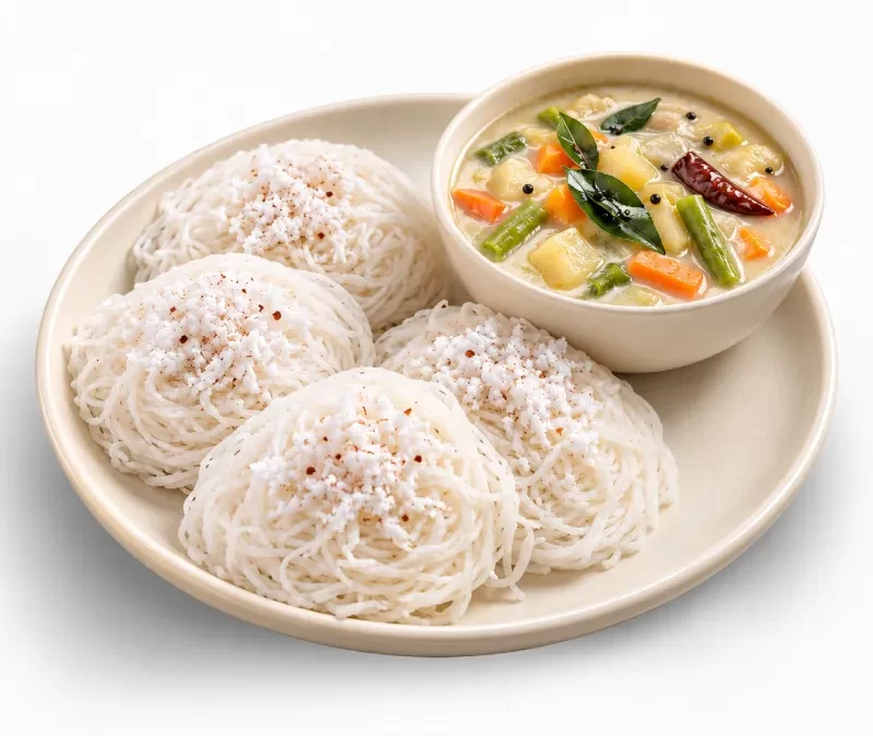 Idiyappam and Veg Stew